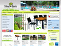 Détails : Salon de jardin pas cher : Teck in home