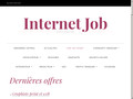 Détails : Internet Job