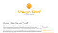 Détails : Orange navel