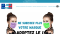 Masque chirurgical couleur