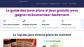 Détails : Les jeux-concours et bons plans gagnants sur le net