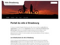 Détails : Strasbourg à vélo