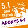 Détails : ADONYS 5-1 - librairie d'illustration musicale
