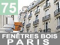 Détails : Fenêtres bois à Paris