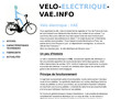 Détails : Vélo électrique, dit vae