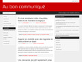 Diffusion d'articles et de communiqués de presse